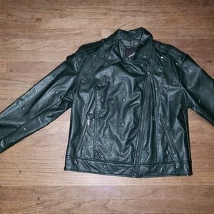 Faux Leather Jacket